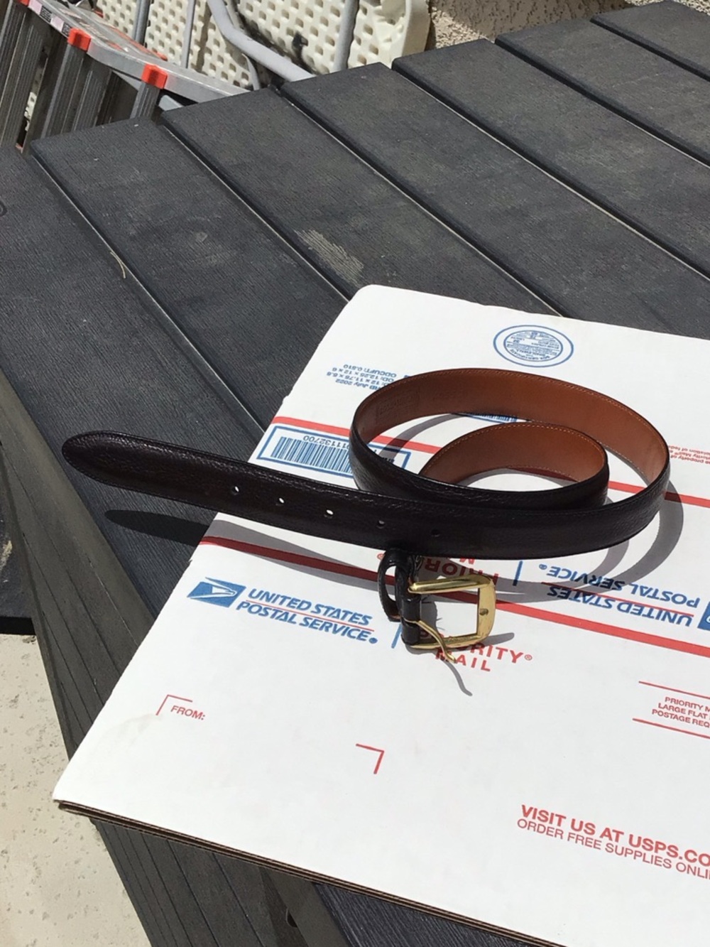 Cole Hann USA 36/w used leather belt